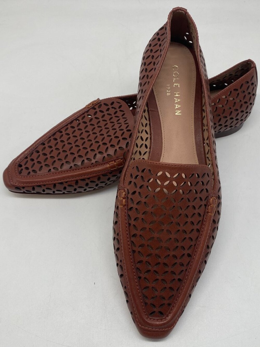 COLE HAAN CHANTAL LOAFER BROWN US WOMEN SIZE 6B